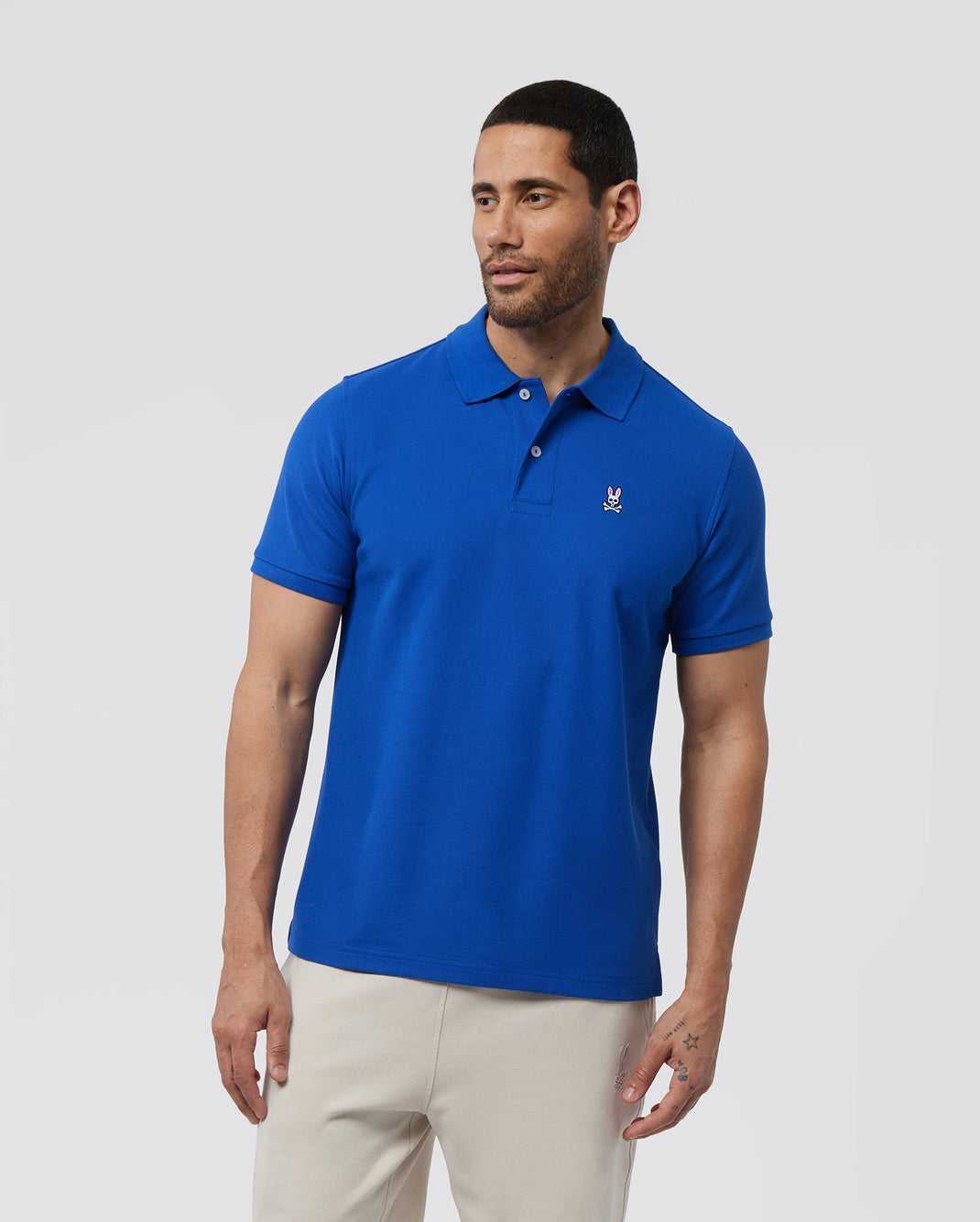 Polos Psycho Bunny Classic Polo Bleu Homme | DJD-01088737